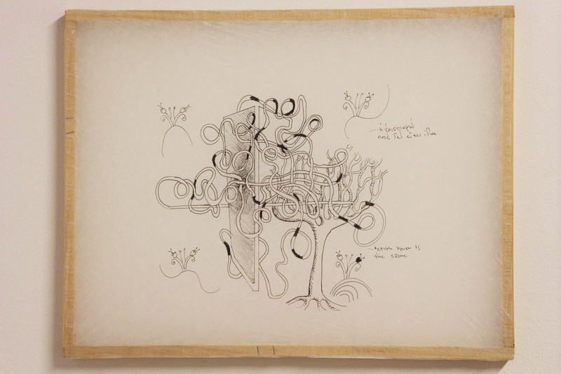 loop, ink on paper ( 30 x 40)cm.